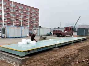 周口職業(yè)技術(shù)學院公寓項目100噸地磅