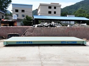 欒川縣糧食合作社20噸、30噸電子地磅