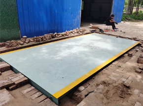 周口太康常營(yíng)下灣辣椒收購(gòu)站20噸地磅