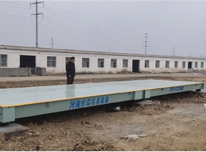 平頂山汝州西焦養(yǎng)豬場(chǎng)60噸地磅