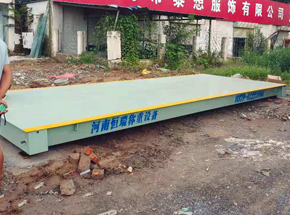 開(kāi)封租良寨生態(tài)蜜薯種植基地30噸地磅