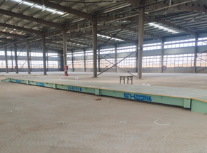 河南新鄉(xiāng)株豐農業(yè)100噸雙鋼跑道地磅