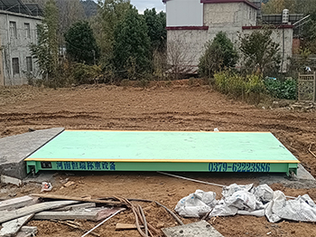 信陽市商城縣廣武木業(yè)行20噸地磅