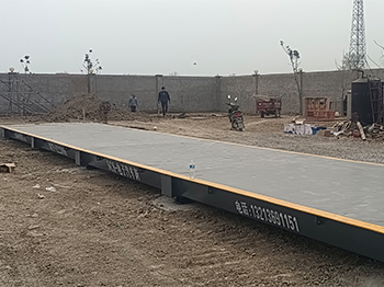 周口鄲城縣農(nóng)村公路石槽中心養(yǎng)護站200噸地磅